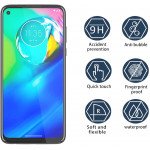 Wholesale Motorola Moto G Stylus 6.4in (2020) Tempered Glass Screen Protector (Clear with Black Edge)